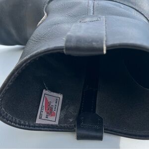 Red Wing Heritage Black Leather Pull-On Boot